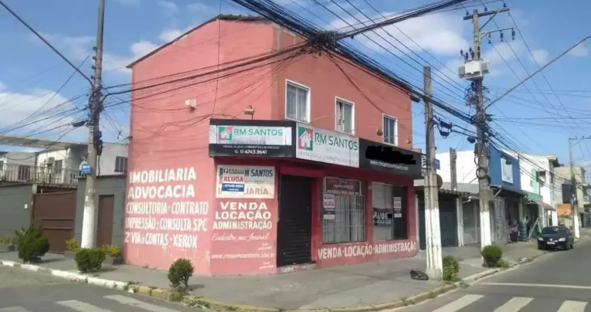 Locação Salão de Esquina na Av: Brasília em Suzano Próximo ao Supermercado Nagumo, 60m2: 10 de Frente por 6 de Fundos, Recepção, Escritório, 1 Sala e um WC, pode aproveitar Fachada;  R$ 2.500,00 inclu