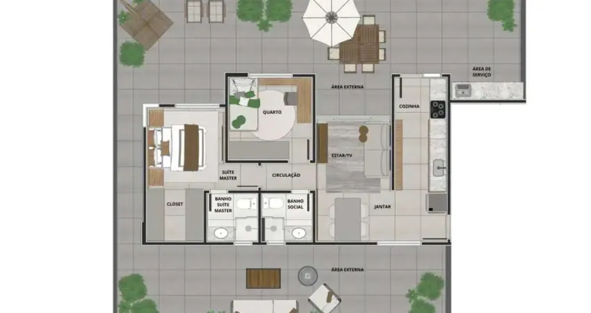 Apartamento 2 Quartos para Venda em Sabará, Ana Lúcia, 2 dormitórios, 1 suíte, 2 banheiros, 2 vagas