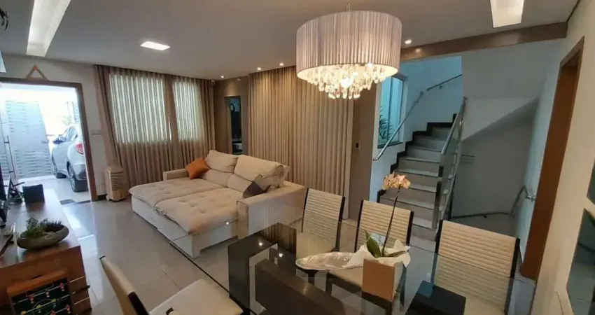 Casa geminada para venda em sabará, ana lúcia, 3 dormitórios, 1 suíte, 4 banheiros, 2 vagas