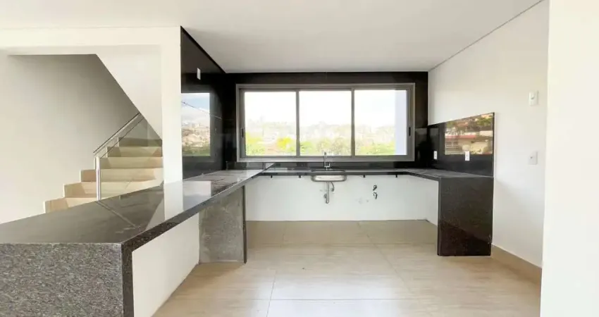 Cobertura para venda em belo horizonte, são bento, 4 dormitórios, 4 suítes, 5 banheiros, 3 vagas