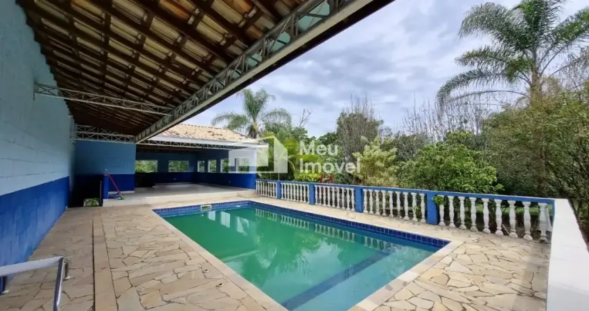 Aluguel chácara com piscina e casa sobrado 3 dormitórios - conhecida como recanto democrata - bairro guamirim - caçapava