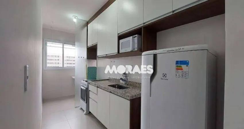 Apartamento mobiliado para alugar por R$ 2.000/mês - Residencial Atena, Próximo ao Bauru Shopping, 40 m², 1 Quarto, 1 Vaga - Bauru/SP.