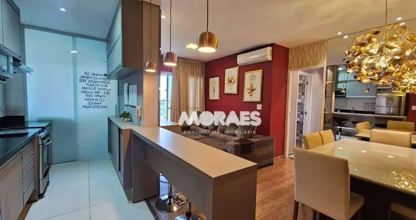 Apartamento mobiliado com 3 quartos para alugar, 85 m² por R$ 3.700/mês - Infinity Residence - Bauru/SP