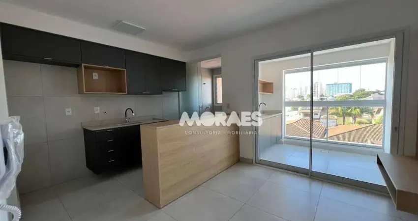 Apartamento com 1 quarto para alugar, 41 m² por R$ 2.500/mês - Edifício Red - Bauru/SP