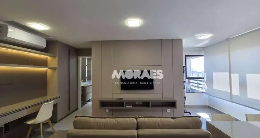 Apartamento com 1 quarto para alugar, 46 m² por R$ 3.300/mês - Piemonte - Bauru/SP