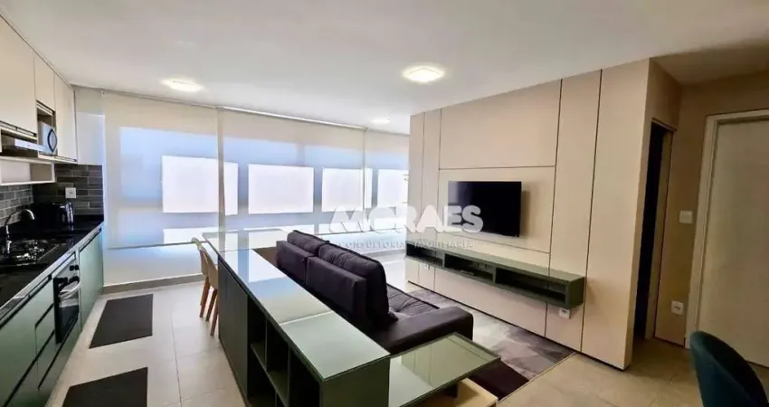 Apartamento com 1 quarto para alugar, 46 m² por R$ 3.300/mês - Piemonte - Bauru/SP