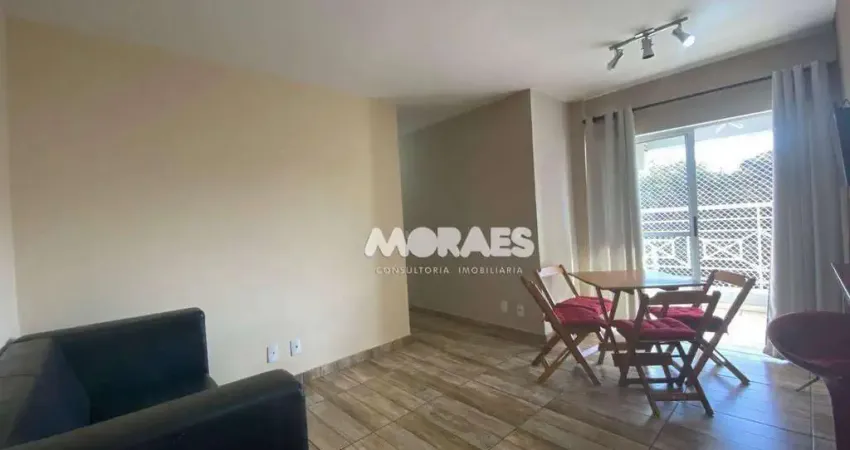 Apartamento com 2 quartos para alugar, 50 m² por R$ 1.800/mês - Castelbello Residencial - Bauru/SP