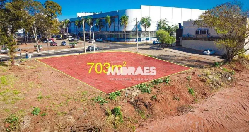 Terreno para alugar, 703 m² por R$ 6.789,43/mês - Jardim Contorno - Bauru/SP