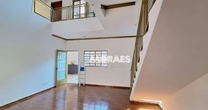 Casa sobrado com 4 quartos, 3 vagas, churrasqueira, para alugar, 360 m² por r$ 3.800/mês - núcleo residencial presidente geisel - bauru/sp