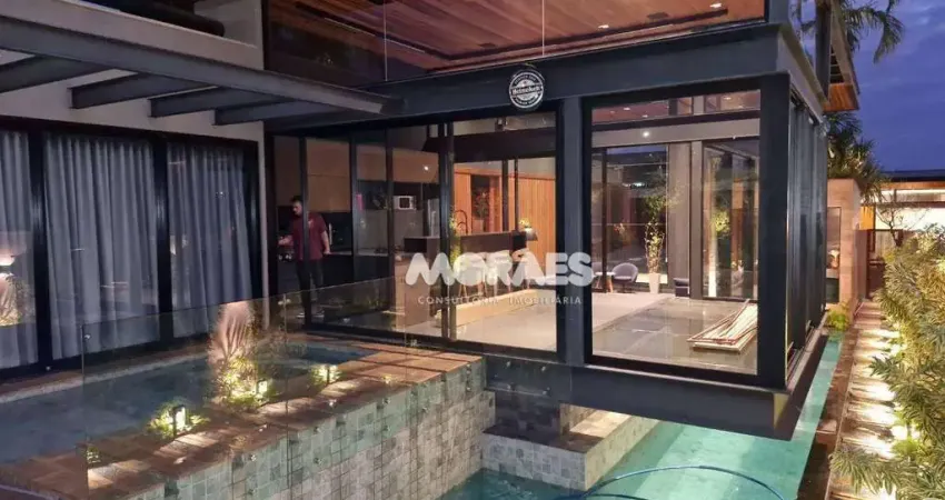 Casa em Condomínio Fechado com 3 suítes 498 m² - à venda por R$ 3.300.000 - Alphaville - Bauru/SP