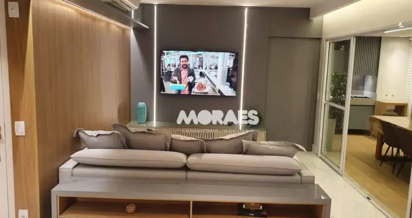 Apartamento mobiliado com 3 suítes à venda, 120 m² por R$ 1.350.000 - Vivaz Home Resort - Bauru/SP