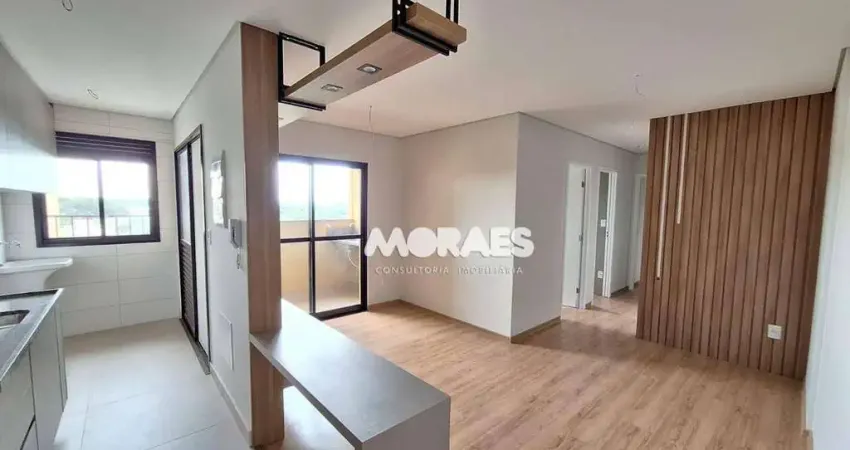 Apartamento com 3 quartos (1 suíte), 2 vagas, para alugar, 69 m² por r$ 3.500/mês - hyde park residence - bauru/sp