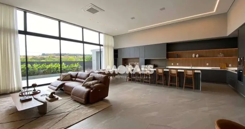 Casa em condomínio fechado com 4 suítes à venda, 900 m² por r$ 9.500.000 - residencial lago sul - bauru/sp