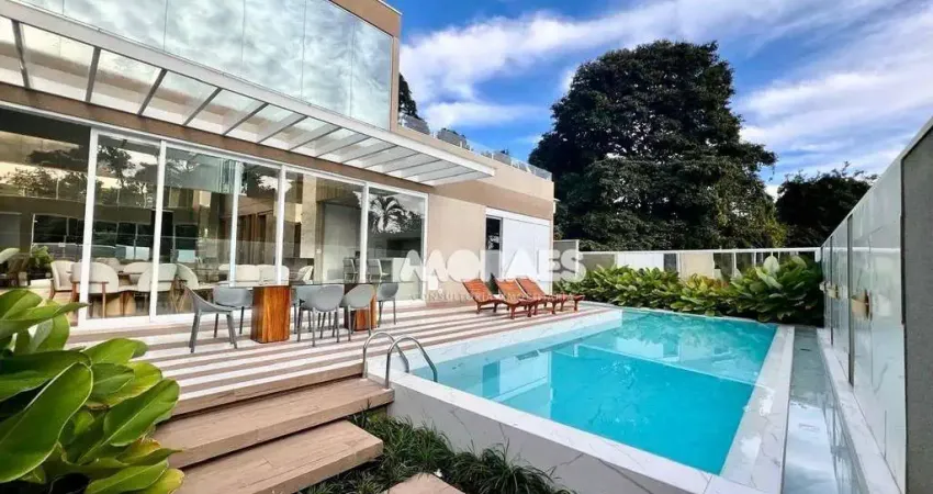 Casa em condomínio fechado com 4 suítes, alto padrão, lazer completo, à venda, 700 m² por r$ 8.870.000 - residencial lago sul - bauru/sp