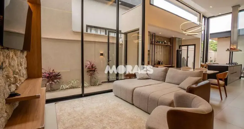 Casa mobiliada com 3 quartos, 3 suítes à venda, 300 m² por r$ 1.600.000 - villa de leon i - piratininga/sp