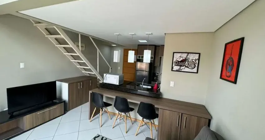 Apartamento duplex com 1 suíte para alugar, 1 vaga, 50 m² por r$ 2.200/mês - soho loft duplex - vila nova cidade universitária - bauru/sp