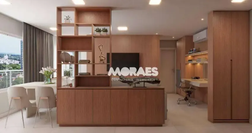 Apartamento com 1 quarto para alugar, 49 m² por r$ 3.920/mês - piemonte - bauru/sp