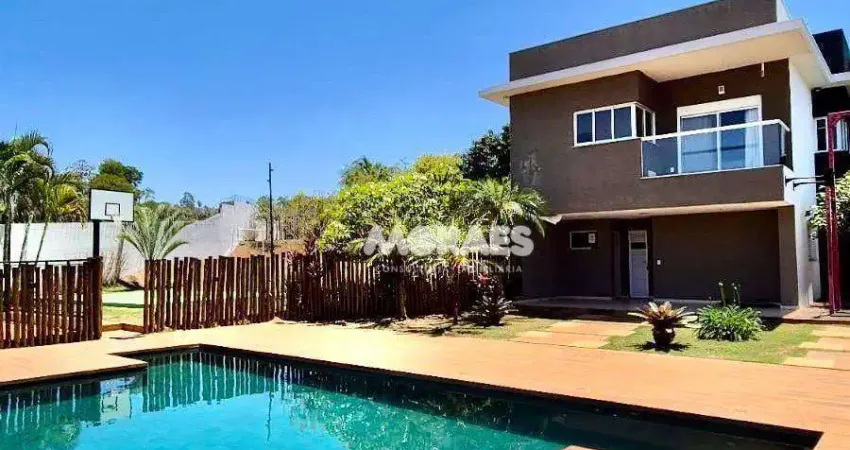 Casa em condomínio fechado com 3 quartos (1 suíte) à venda, 380 m² por r$ 2.000.000 - residencial primavera - piratininga/sp