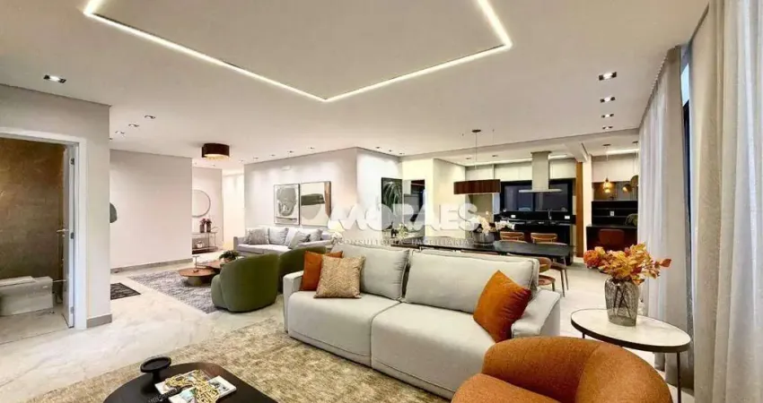 Casa mobiliada em condomínio fechado com 3 suítes, 6 vagas, à venda, 380 m² por r$ 2.900.000 - guestier residencial boutique - piratininga/sp