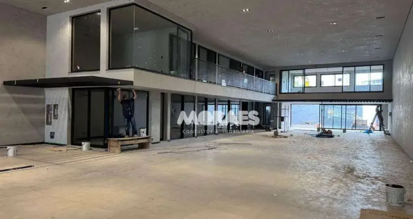 Salão comercial novo para alugar, 1.100 m² por r$ 61.000/mês - vila aviação - bauru/sp