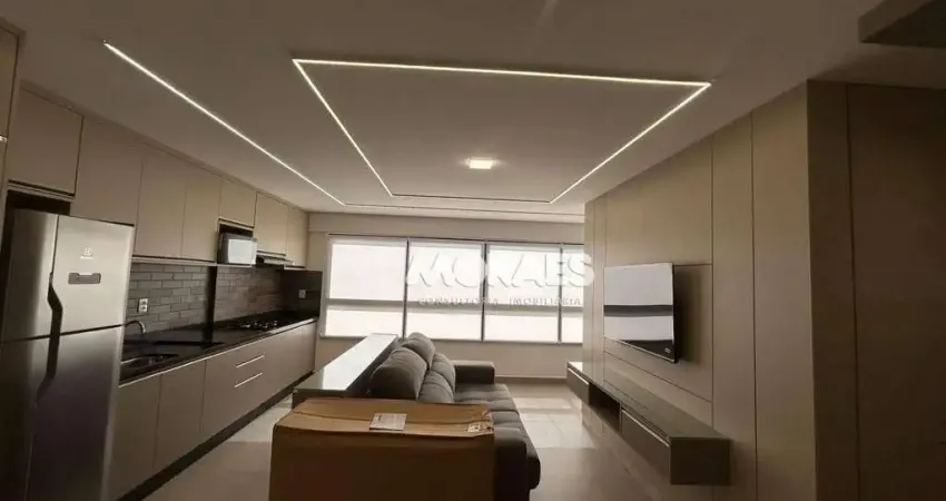 Apartamento com 1 quarto para alugar, 48 m² por r$ 3.500/mês - piemonte - bauru/sp