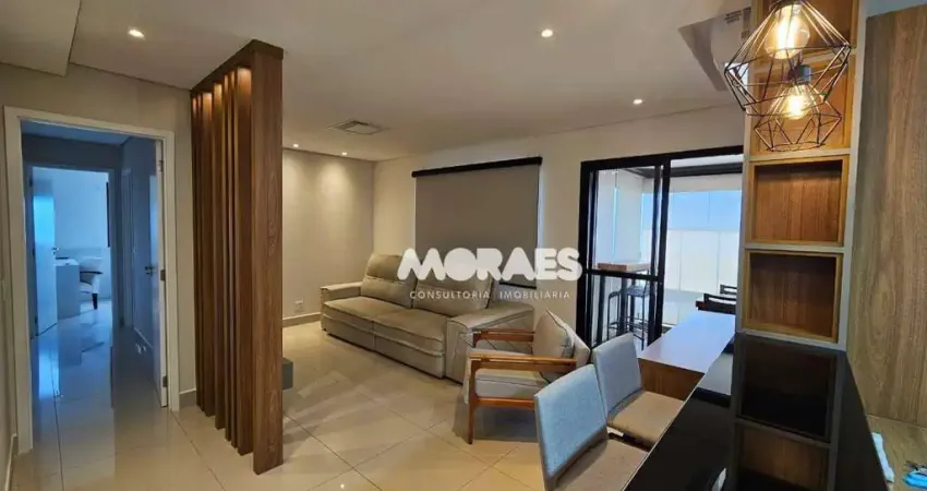 Apartamento com 3 suítes para alugar, 107 m² por r$ 6.550/mês - vivant home resort - vila aviação - bauru/sp