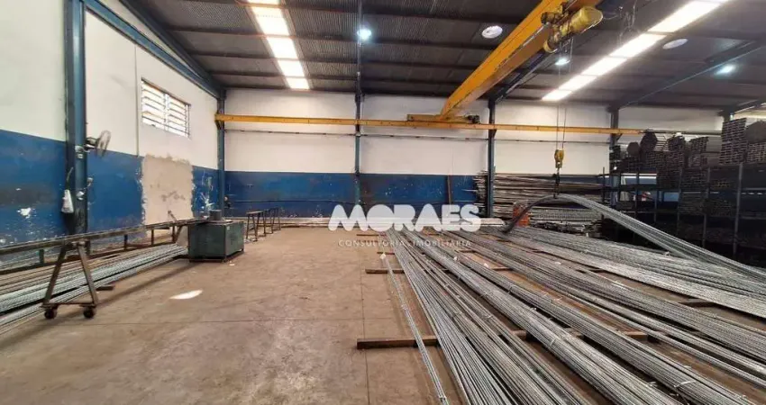 Barracão / galpão para alugar, 1.452 m² por r$ 25.000/mês - parque paulistano - bauru/sp