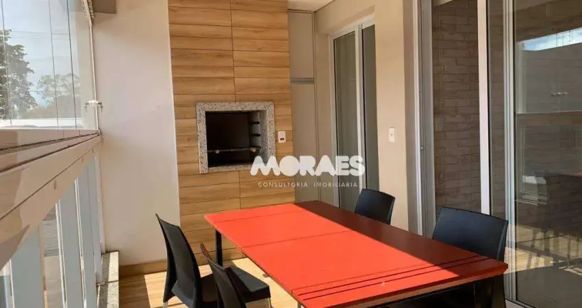 Apartamento com 3 quartos, 1 suíte para alugar, 93 m² por r$ 3.200/mês - la guardia - bauru/sp
