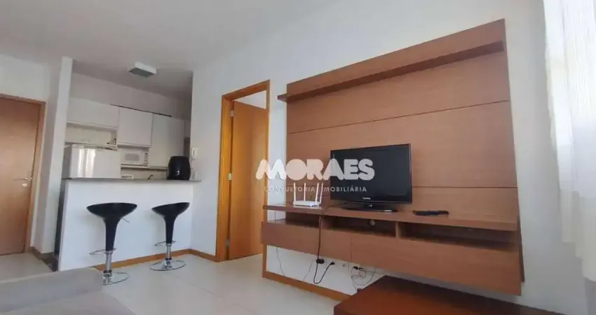 Apartamento mobiliado com 1 quarto, 33 m² - venda por r$ 250.000 ou aluguel por r$ 1.800/mês - residencial marinha do arvoredo - 1 vaga - bauru/sp.