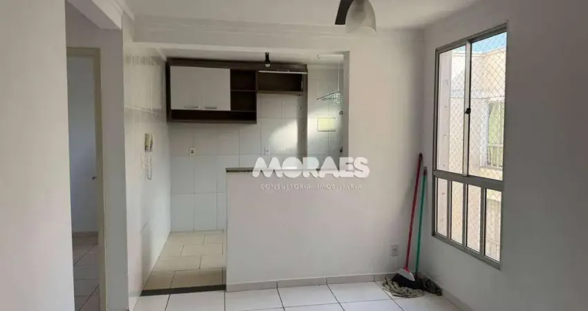 Apartamento com 2 quartos, 1 vagas, para alugar, 45 m² por r$ 1.300/mês - residencial bela américa - bauru/sp
