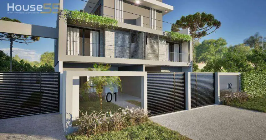 Sobrado com 3 dormitórios à venda, 144 m² por R$ 1.161.212,50 - Portão - Curitiba/PR