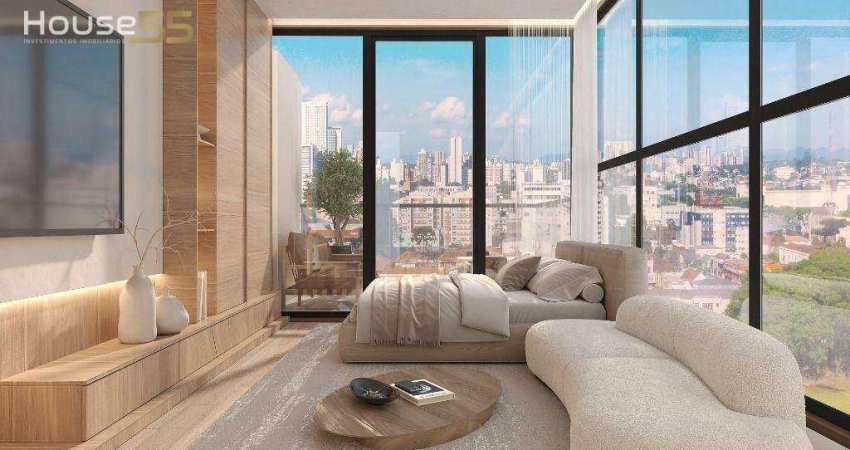 Apartamento com 1 dormitório à venda, 37 m² por R$ 456.692,43 - Água Verde - Curitiba/PR
