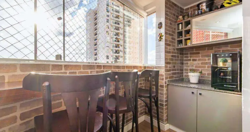 Apartamento com 3 dormitórios à venda, 88 m² por R$ 990.000,00 - Água Verde - Curitiba/PR