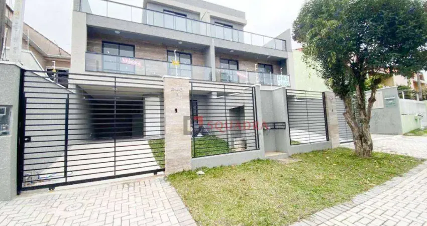 Sobrado com 3 dormitórios à venda, 126 m² por r$ 820.000,00 - capão raso - curitiba/pr
