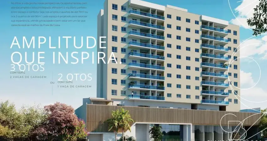 Apartamento com 3 dormitórios à venda, 96 m² por r$ 819.000,00 - praia da costa - vila vela