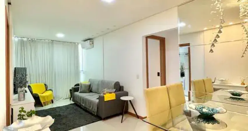 Lindo apartamento de 02 quartos em itapuã com varanda e lazer completo!