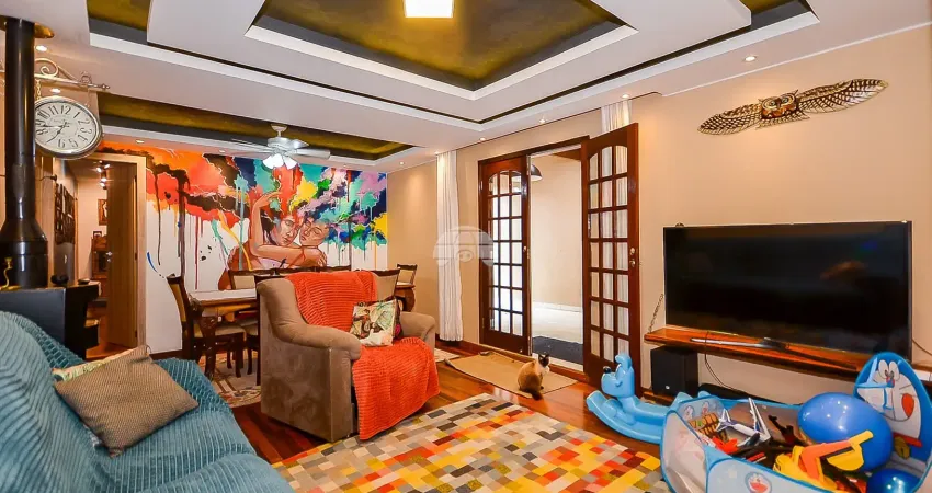 Excelente casa terrea no bairro santa candida, com piscina e espaço com churrasqueira e academia!