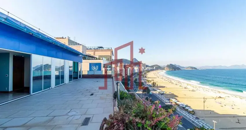 Cobertura à venda em Copacabana, RJ: 425m², 4 suítes, 6 banheiros. Luxo e exclusividade. Confira!