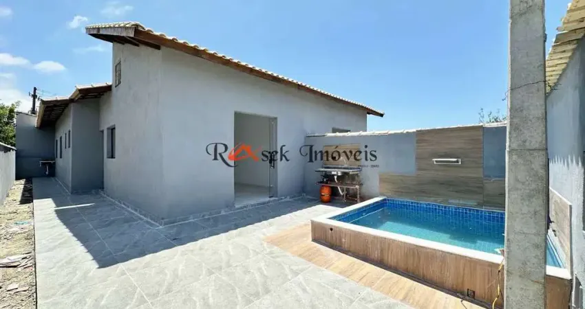 Casa com 2 quartos, califórnia, itanhaém - r$ 280 mil, cod: 2533