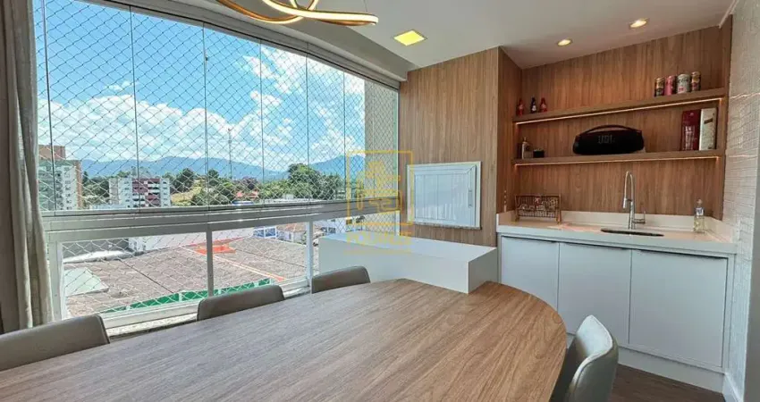 Apartamento mobiliado no coração de Timbó, pronto para morar
