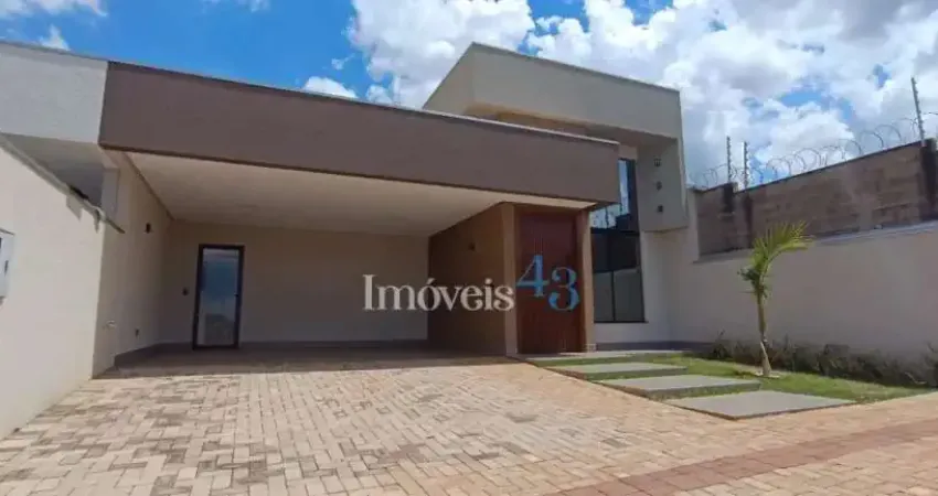 Casa em condomínio fechado com 3 quartos à venda na Alameda Resedá, 27, Loteamento Morada das Flores, Cambé