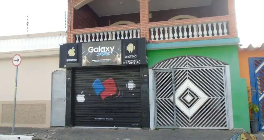 Casa comercial para alugar na Rua Anna Pasqualatto Perrella, 11-A, Centro, Mauá