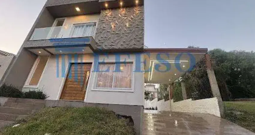 Casa em condomínio para venda em gravataí, loteamento jardim timbaúva, 3 dormitórios, 1 suíte