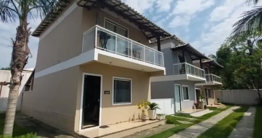 Casa duplex com área gourmet e garagem coberta no porto da roça!