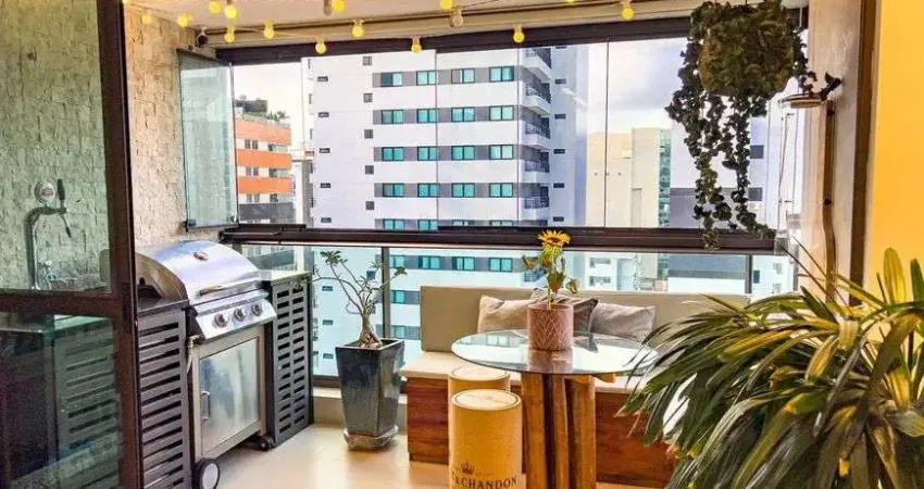 Porteira fechada! Lindo apartamento para venda com 133 metros quadrados na Jatiuca próximo à praia