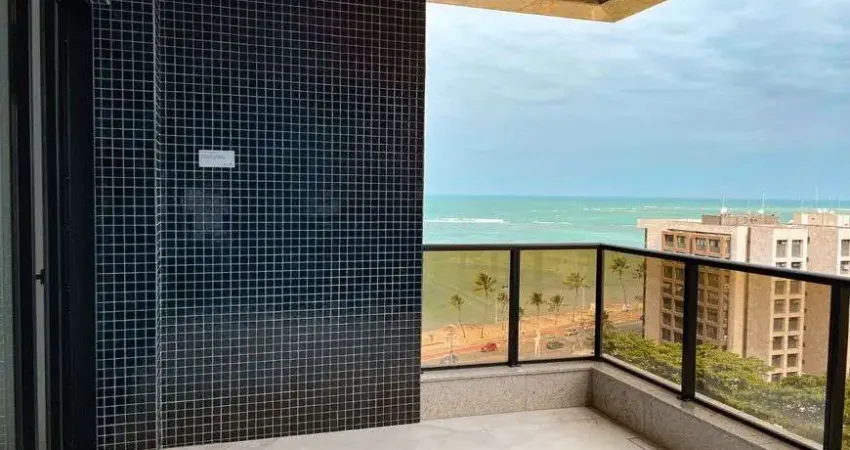 Apartamento com 3 suítes com linda vista do mar da Jatiúca
