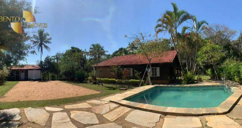 Chácara com 3 dormitórios suítes à venda, 4200 m² por R$ 1.500.000 - Centro - Chapada dos Guimarães/MT