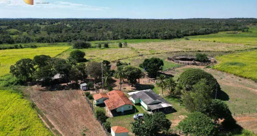 Fazenda, 6320000 m² - venda por R$ 24.500.000 ou arrendamento - Zona Rural - Poconé/MT