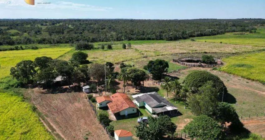 Fazenda, 6320000 m² - venda por R$ 24.500.000 ou arrendamento - Zona Rural - Poconé/MT