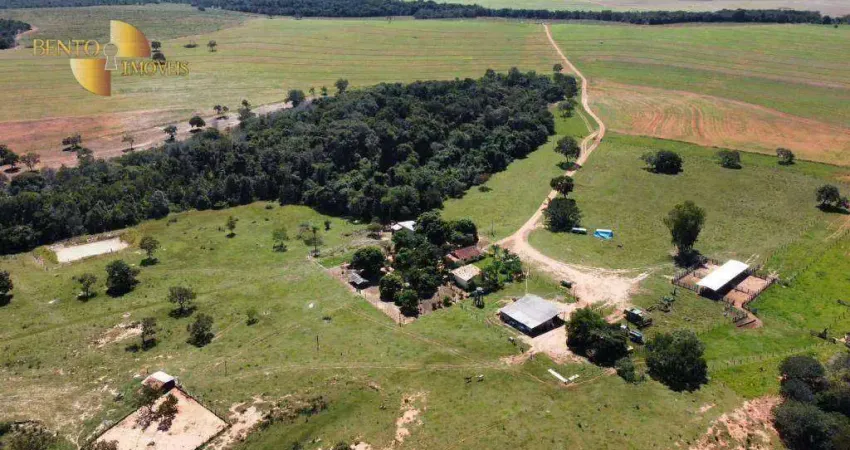 Fazenda à venda, 16000000 m² por R$ 71.680.000,00 - Zona Rural - Tesouro/MT